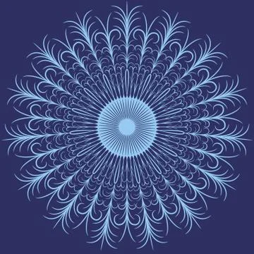 Snowflake. Stock Illustration