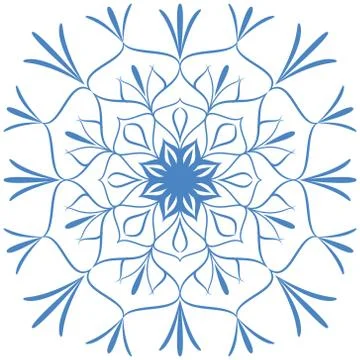 Snowflake. Stock Illustration