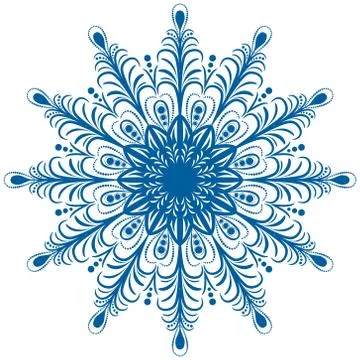 Snowflake. Stock Illustration