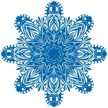 Snowflake. Stock Illustration