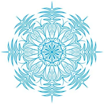 Snowflake. Stock Illustration