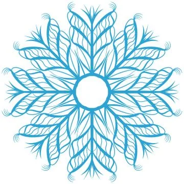 Snowflake. Stock Illustration