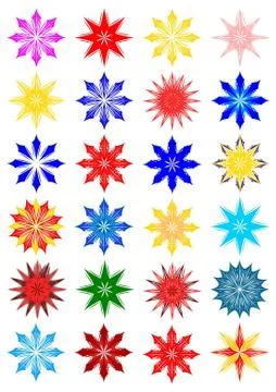 Snowflake  Illustrazione stock