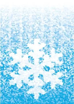 Snowflake 库存插图