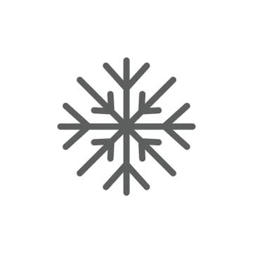 Snowflake Illustrazione stock