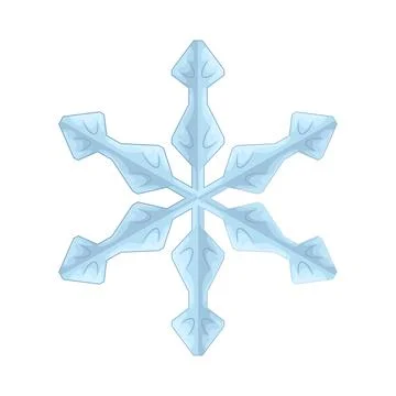 Snowflake illustration Stock Illustration
