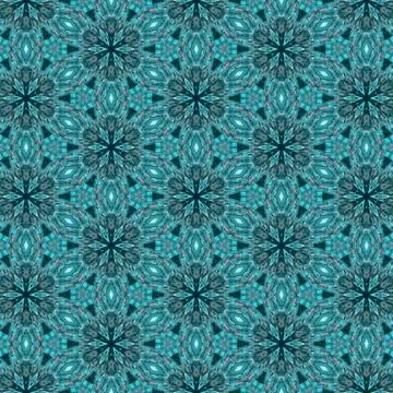 Snowflake Modern Geometric Pattern | Vector2025-019dvm 스톡 일러스트