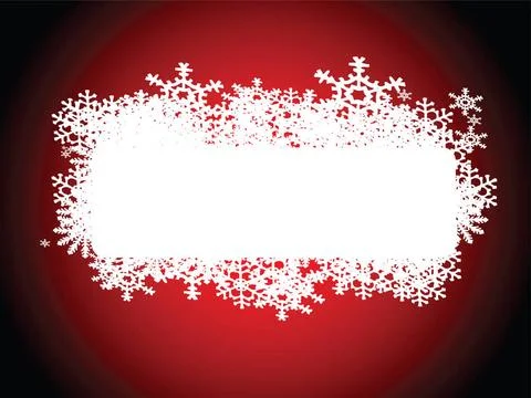Snowflake note red A gift tag with snow flakes on it in red Copyright: xZo... Stock Photos