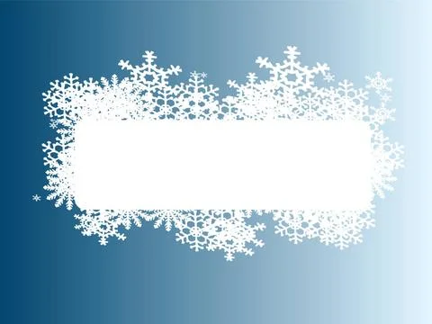 Snowflake note A snow flaked note gift tag for a present Copyright: xZoona... Stock Photos