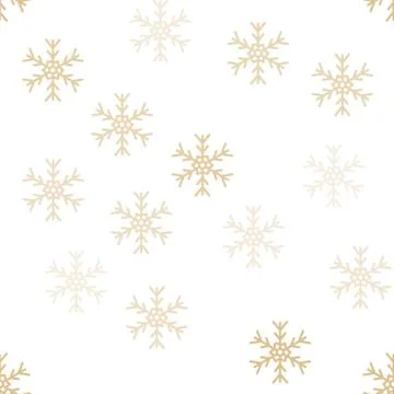 Snowflake pattern background cover creative design. 100 percent seamless Stock Illustration