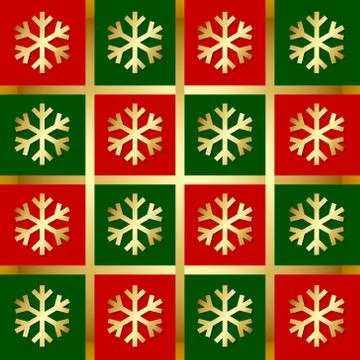 Snowflake pattern Stock Illustration