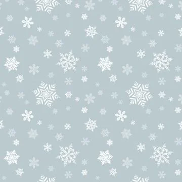 Snowflake Pattern Illustrazione stock