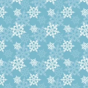 Snowflake Pattern Stock Illustration