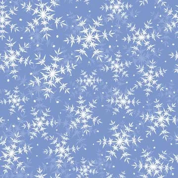 Snowflake pattern Stock Illustration