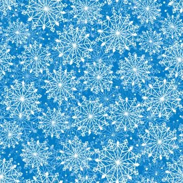 Snowflake pattern Stock Illustration