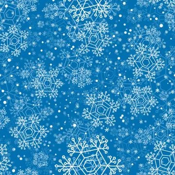 Snowflake pattern Stock Illustration