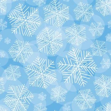 Snowflake pattern Stock Illustration