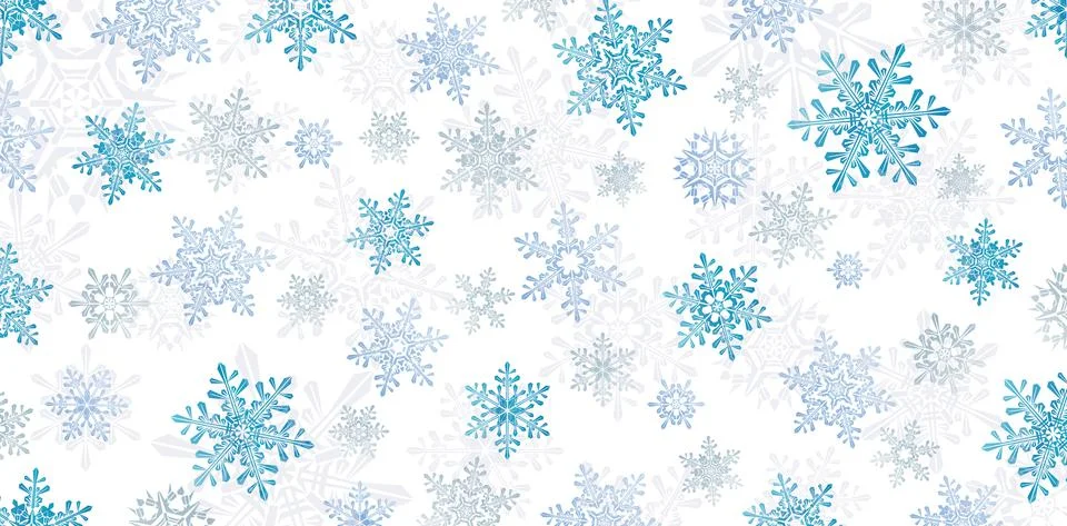 Snowflake Pattern Stock Illustration