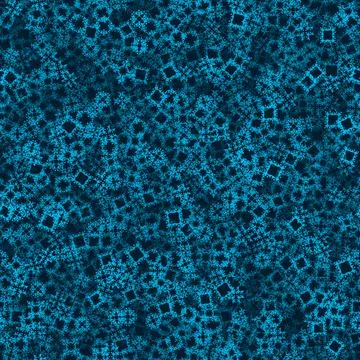 Snowflake Pattern - Snowflake vector pattern. Each snowflake is grouped 스톡 일러스트