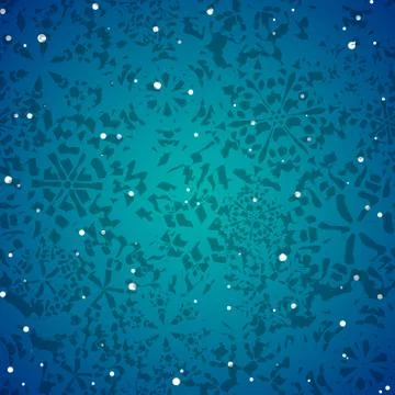 Snowflake Pattern. Snowflake vector texture. Christmas and new year concept 스톡 일러스트