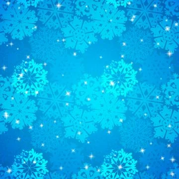 Snowflake Pattern. Snowflake vector texture. Christmas and new year concept Illustrazione stock