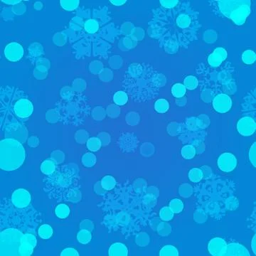 Snowflake Pattern. Snowflake vector texture. Christmas and new year concept Stockillustratie