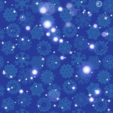 Snowflake Pattern. Snowflake vector texture. Christmas and new year concept Illustrazione stock