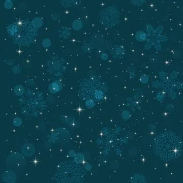 Snowflake Pattern. Snowflake vector texture. Christmas and new year concept 스톡 일러스트