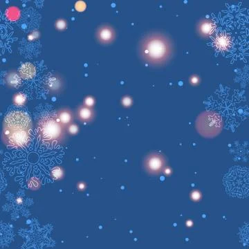 Snowflake Pattern. Snowflake vector texture. Christmas and new year concept Stock Illustration