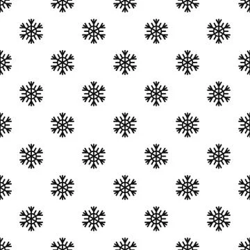 Snowflake pattern vector 스톡 일러스트