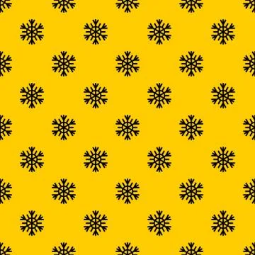 Snowflake pattern vector Stock Illustration