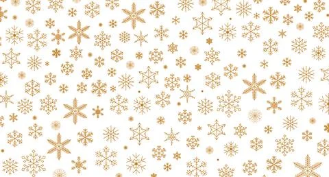 Snowflake set background. Isolated snowflake vector icon logo snow Xmas Illustrazione stock