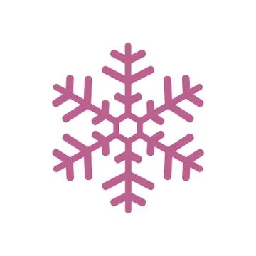 Snowflake sign icon. Stock Illustration