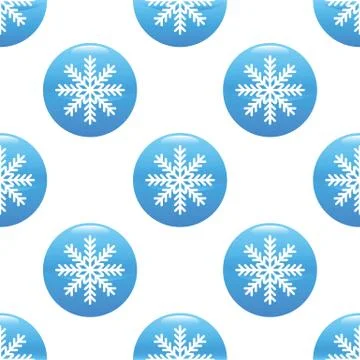 Snowflake sign pattern 스톡 일러스트