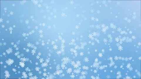 Snowflake soft blue background animation for christmas celebration Stock-Footage 166154862
