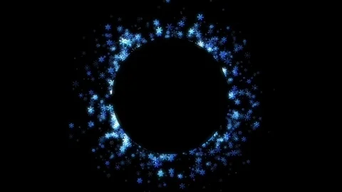 Snowflake spread background. Stock Footage 113420084