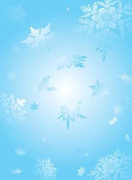 Snowflake subtle subtle snowflake background in light cyan and white ideal... Stock Photos