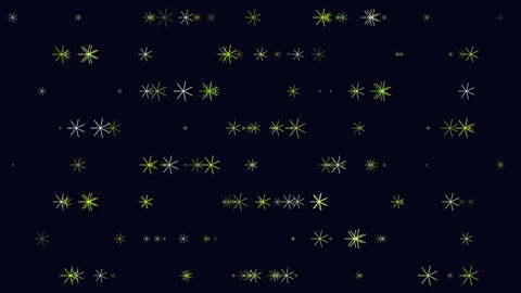 Snowflake symphony intricate falling patterns on a midnight canvas 스톡 동영상 279590431