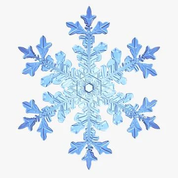 Snowflake v4 3D Model