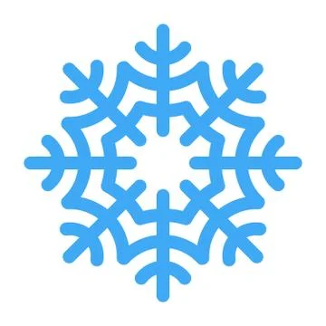 Snowflake vector illustration Stock Illustration