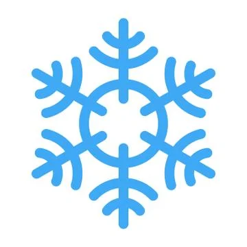 Snowflake vector illustration Stock Illustration
