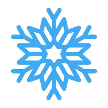 Snowflake vector illustration Stock Illustration