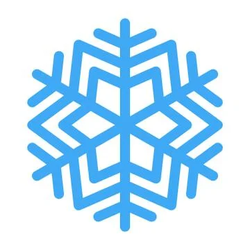 Snowflake vector illustration Stock Illustration