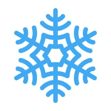 Snowflake vector illustration Stock Illustration