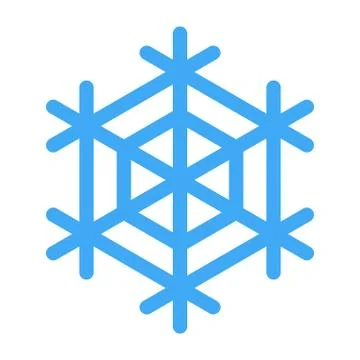 Snowflake vector illustration Stock Illustration