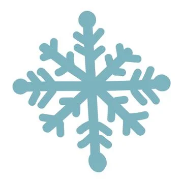 Snowflake vector illustration. Stock Illustration