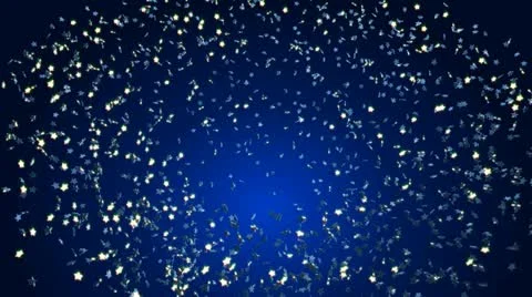 Snowflake vortex Stock Footage