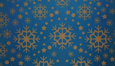 Snowflake wallpaper pattern Illustrazione stock