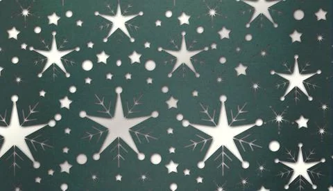 Snowflake wallpaper pattern Stock Photos
