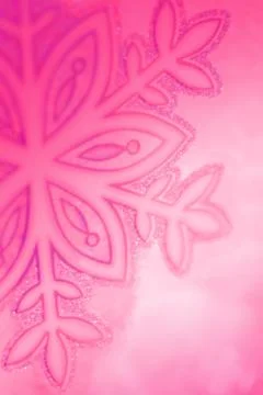 Snowflake winter background Stock Photos